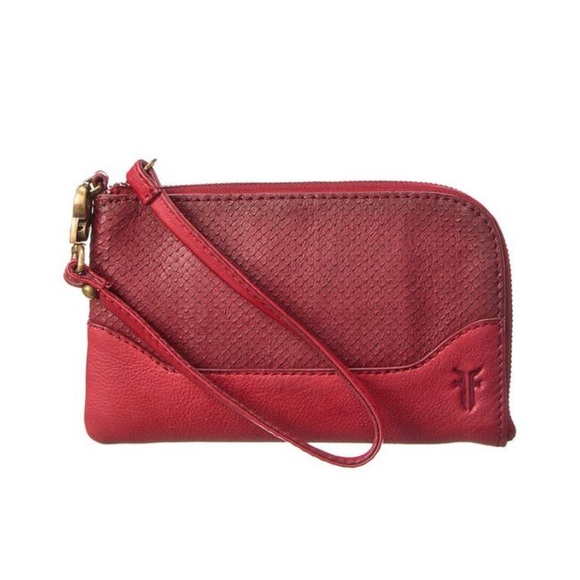 NWT Frye Shiloh Leather Wristlet - Picture 2 of 8